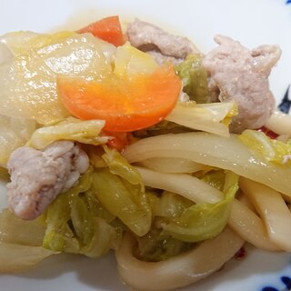 うどん入り☆野菜炒め